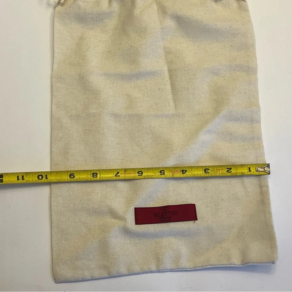 Valentino White‎ Dust Bag, 10x13.5, Excellent Cond